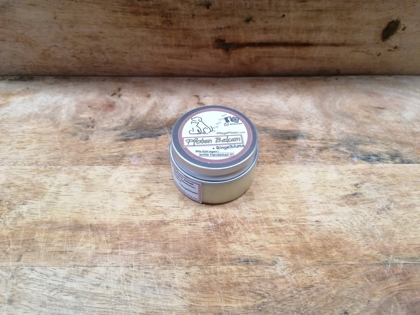 RINGELBLUME - Pfoten Balsam mit getrockneten Ringelblumen für Pfoten und Nasen - 30ml