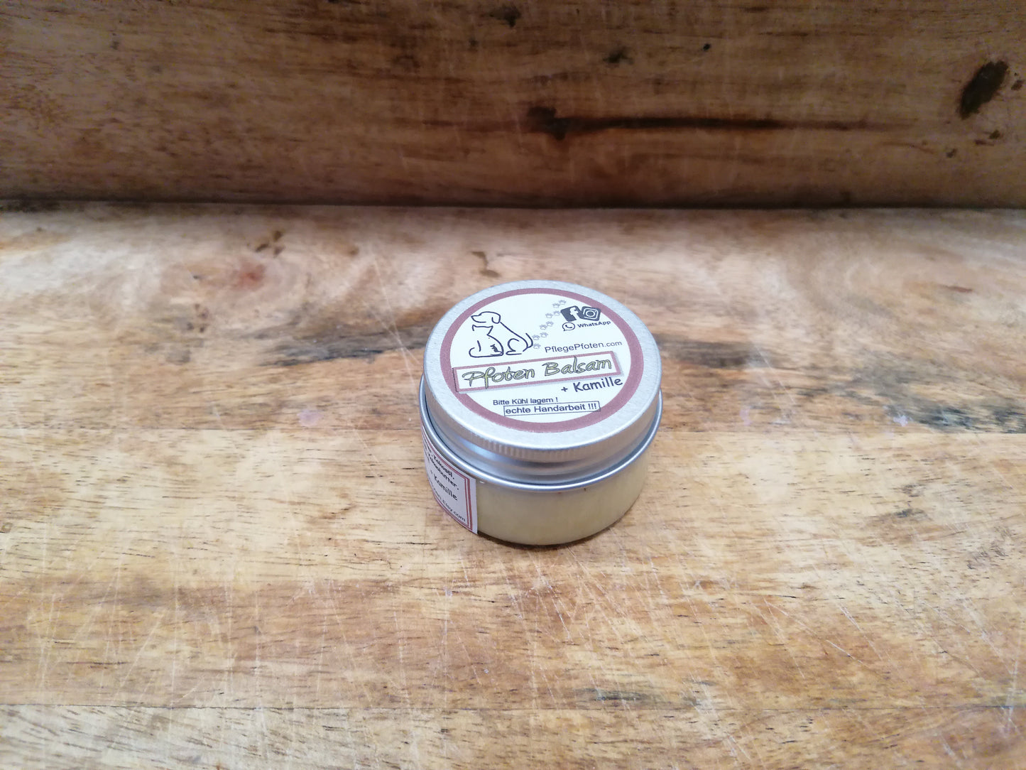 KAMILLE - Pfoten Balsam mit getrockneter Kamille für Pfoten und Nasen - 30ml