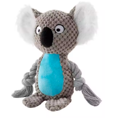 Koala- Hundespielzeug - Plüschtier - Quitschi - Weihnachtsgeschenk