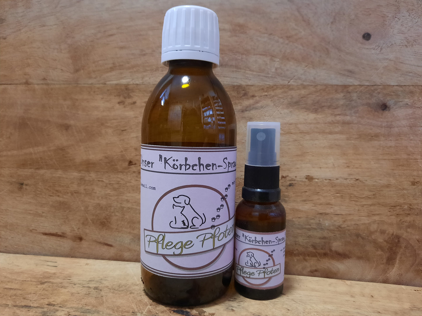 Spray - Körbchenspray - Pflegespray - Lavendelspray - Spray für Hundebett - Nachfüllflasche 200ml + Sprühflasche