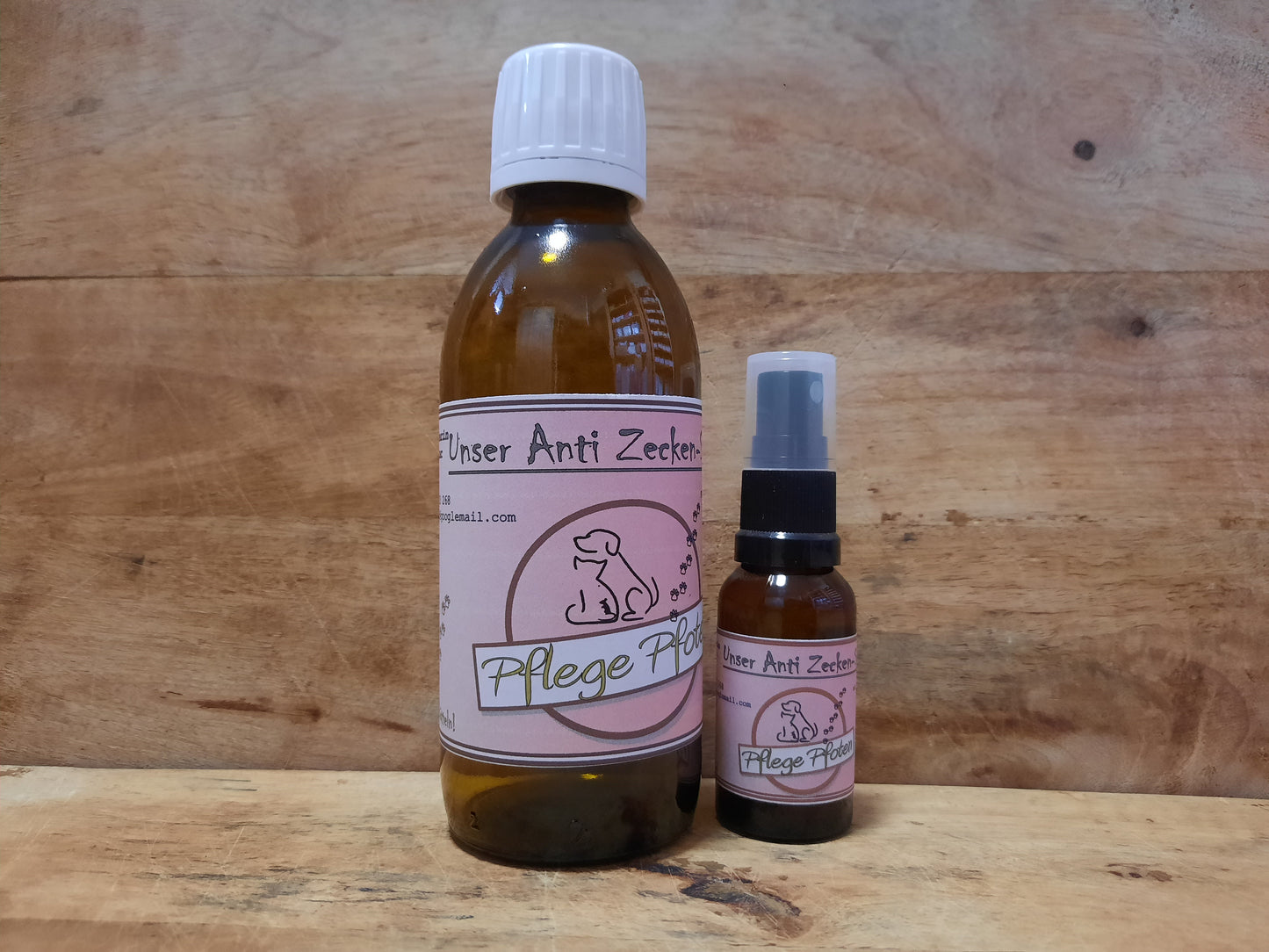 Unser - Anti - Zecken - Spray - Zeckenspray- Zeckenmittel- Insektenspray - für Mensch und Tier - Nachfüllflasche 200ml + Sprühflasche