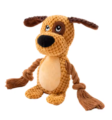 Hund - Hundespielzeug - Plüschtier - Quitschi  - Weihnachtsgeschenk