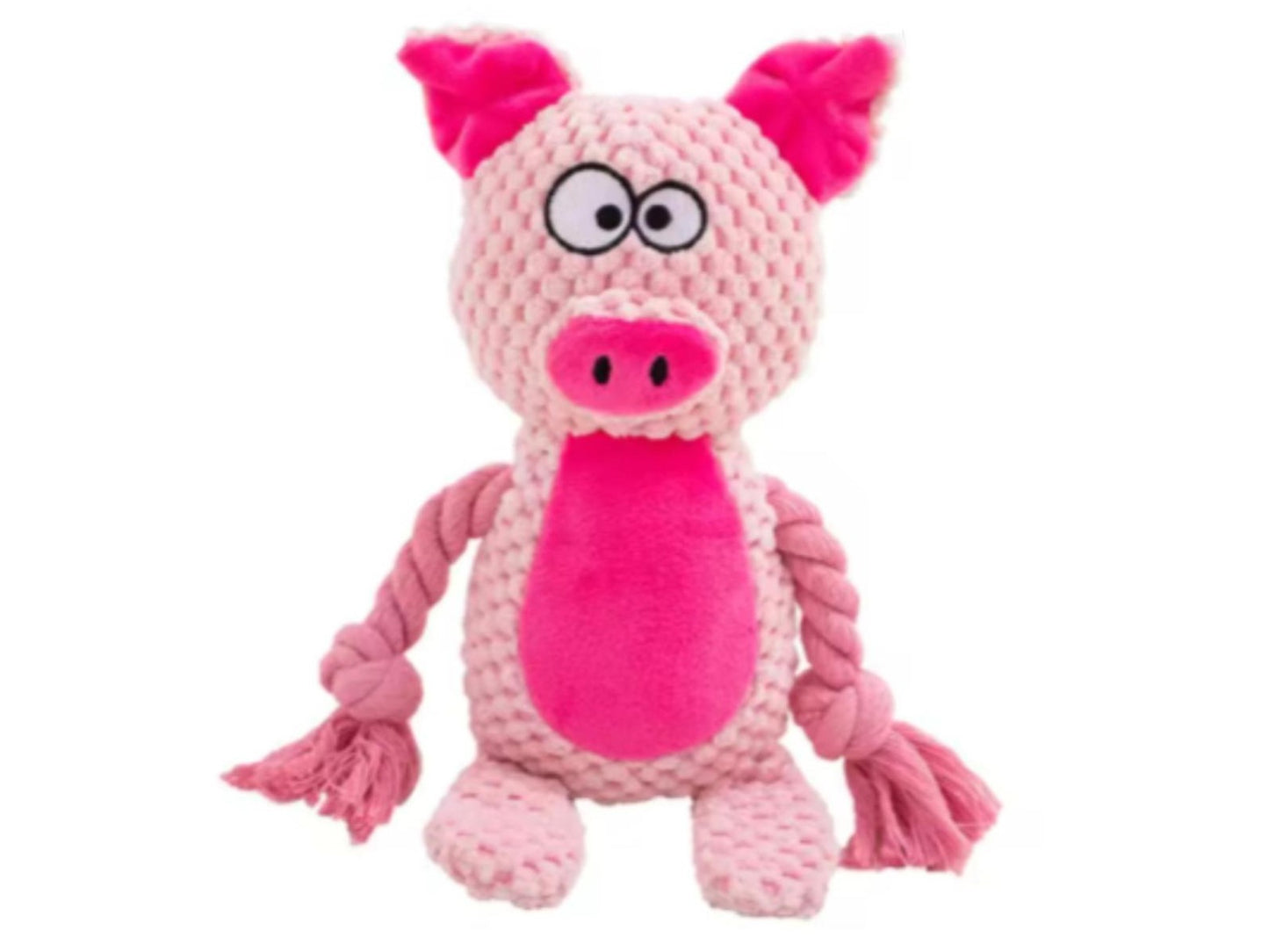 SCHWEIN - Hundespielzeug - Plüschtier - Quitschi